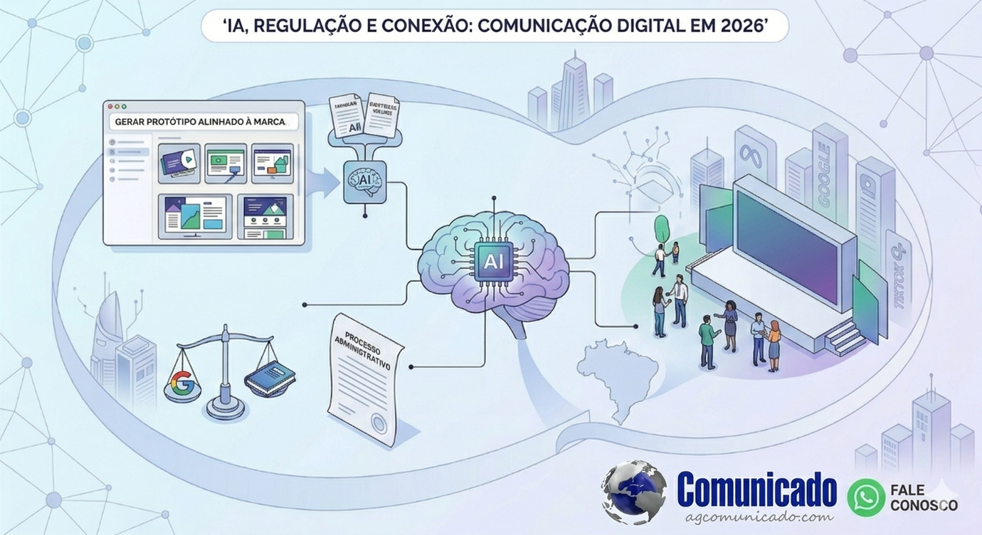 IA, Regulação e Conexão: Comunicação Digital em 2026